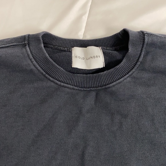 Cold Laundry Black Crop Sweater - Picture 2 of 8